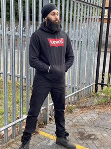 LEVI'S GRAPHIC HOODIE BLACK