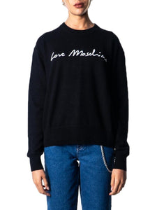 LOVE MOSCHINO KNITTED JUMPER BLACK
