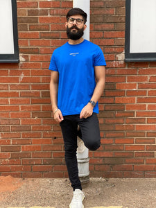 VERSACE COUTURE T-SHIRT BLUE