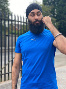 VERSACE COUTURE T-SHIRT BLUE